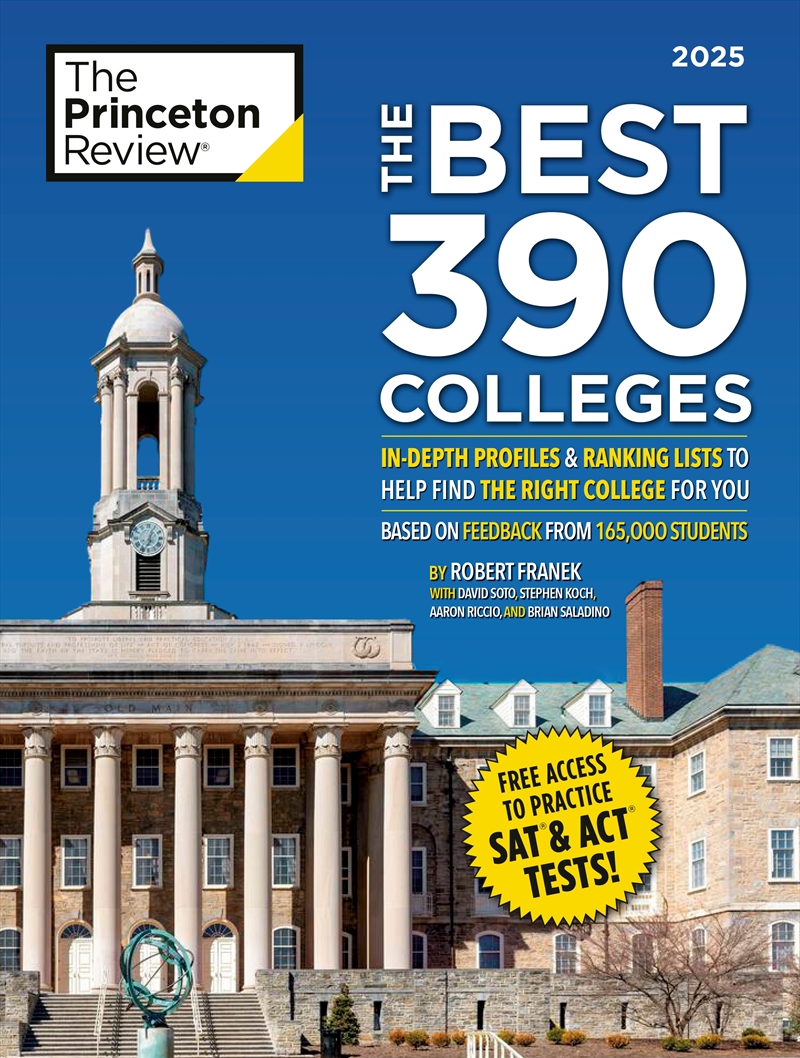 The Best 390 Colleges, 2025: In-Depth Profiles & Ranking Lists to Help Find the Right College For Yo/Product Detail/Education & Textbooks
