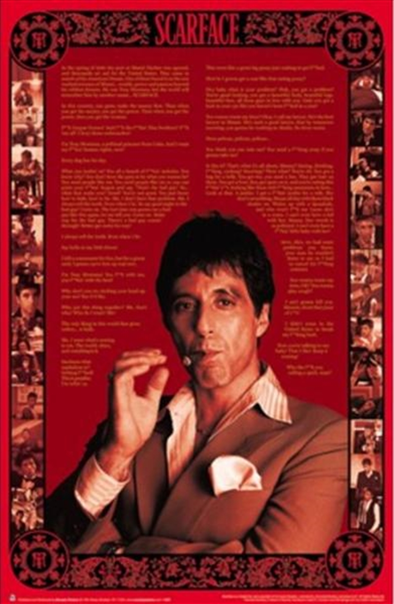 Scarface Quotes Poster/Product Detail/Posters & Prints