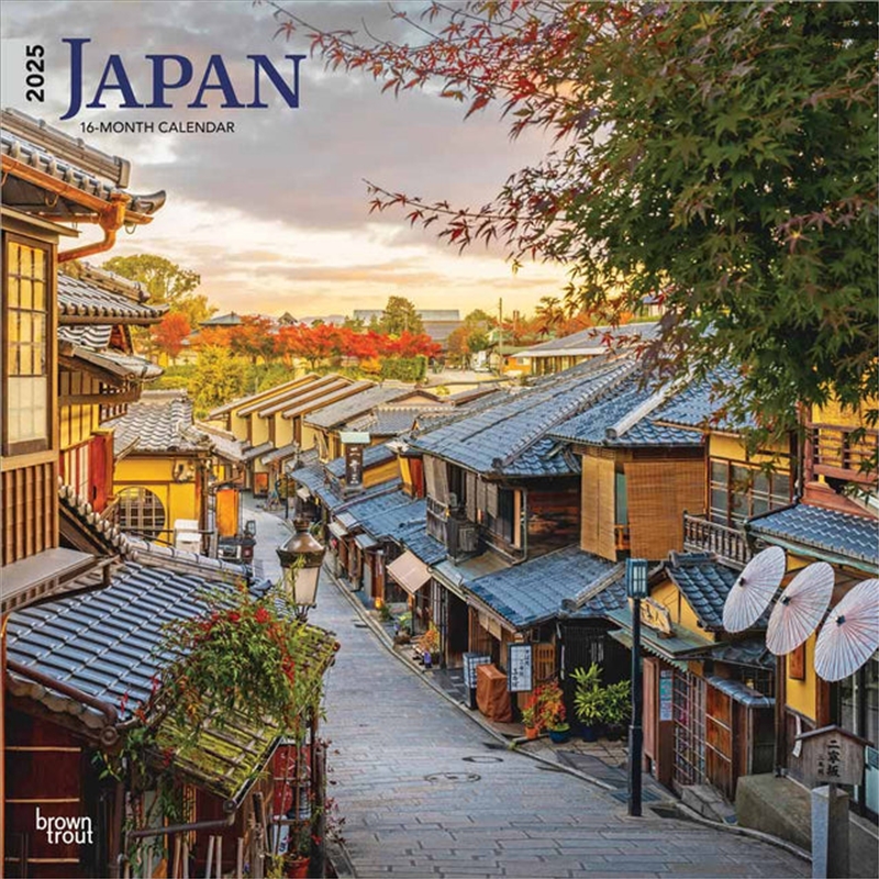 Buy Japan 2025 Square Calendar Online | Sanity