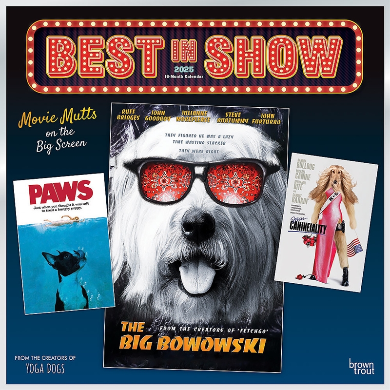 Buy Best in Show 2025 Square Calendar Online | Sanity