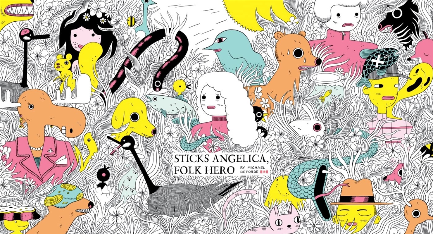 Sticks Angelica, Folk Hero/Product Detail/Graphic Novels