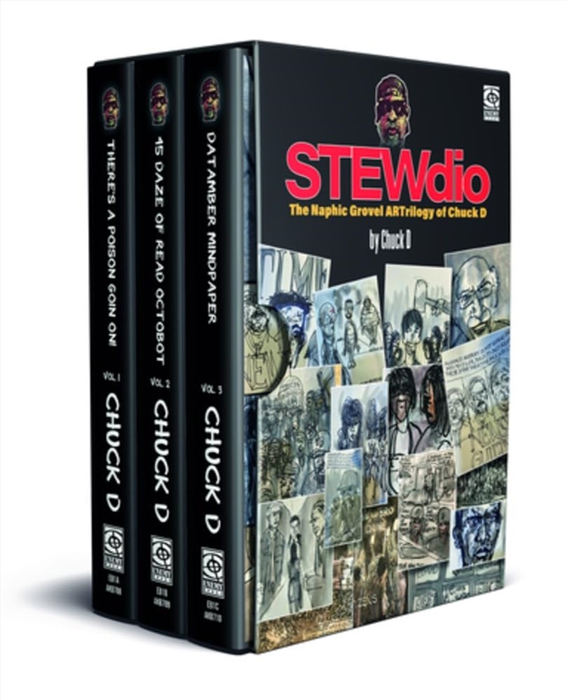 Stewdio: The Naphic Grovel Artrilogy Of Chuck D/Product Detail/Graphic Novels