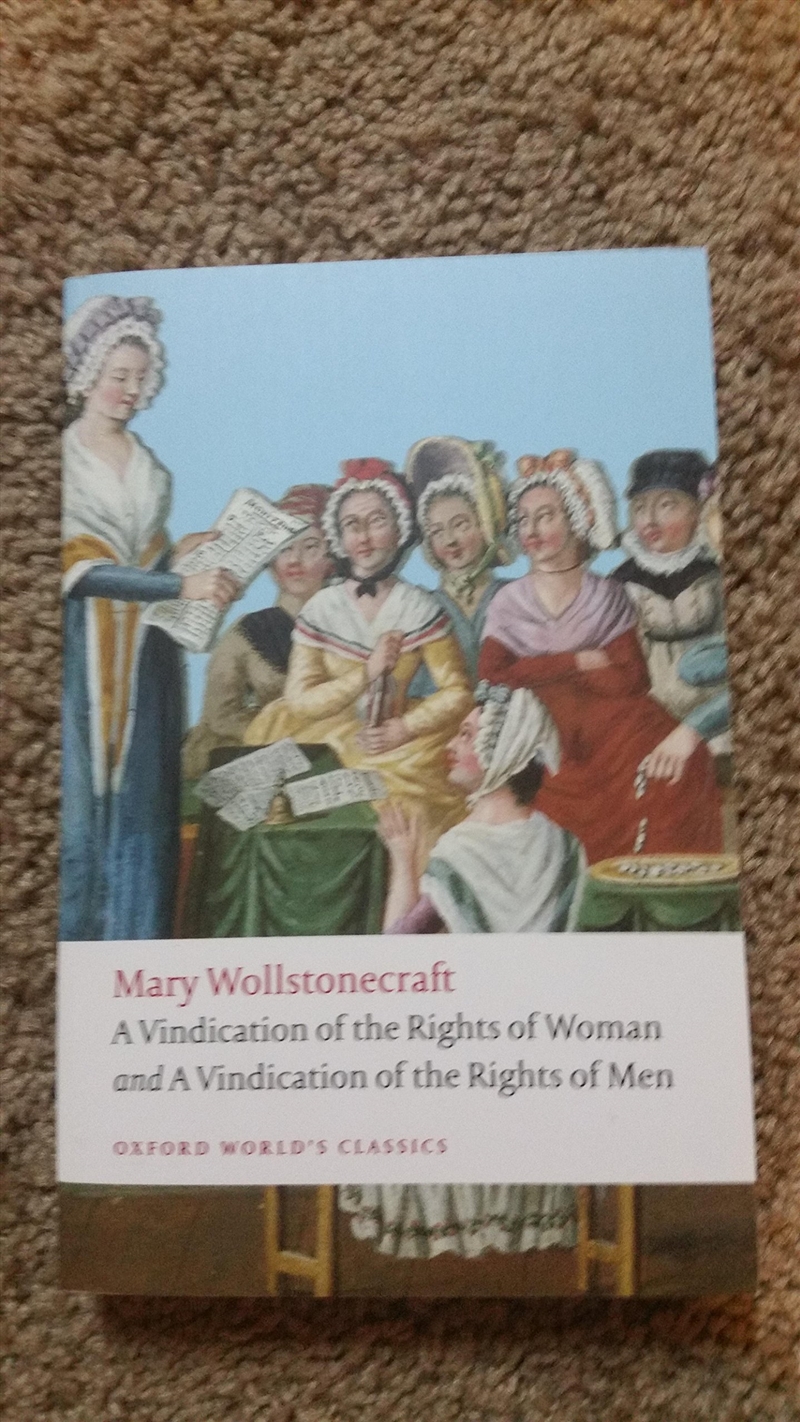 A Vindication Of The Rights Of Woman And A Vindication Of The Rights Of Men/Product Detail/General Fiction Books