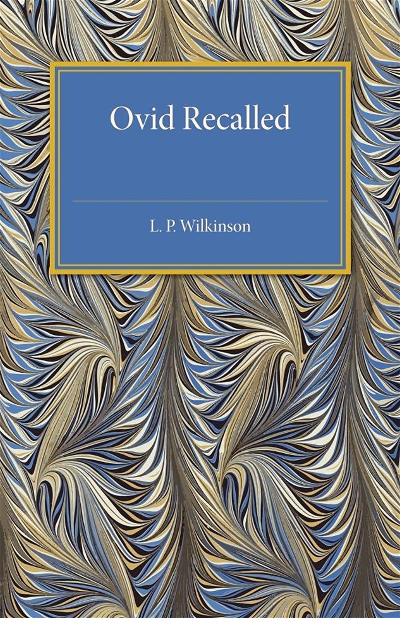 Ovid Recalled/Product Detail/General Fiction Books