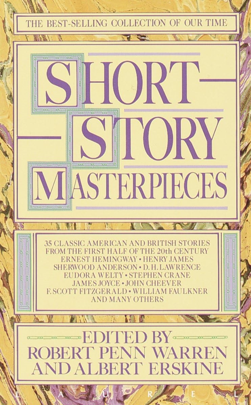 Short Story Masterpieces: 35 Classic American And British Stories From The First Half Of The 20Th Ce/Product Detail/General Fiction Books