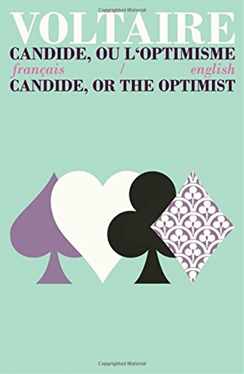 Candide Ou L'Optimisme/Candide: Or, The Optimist/Product Detail/General Fiction Books