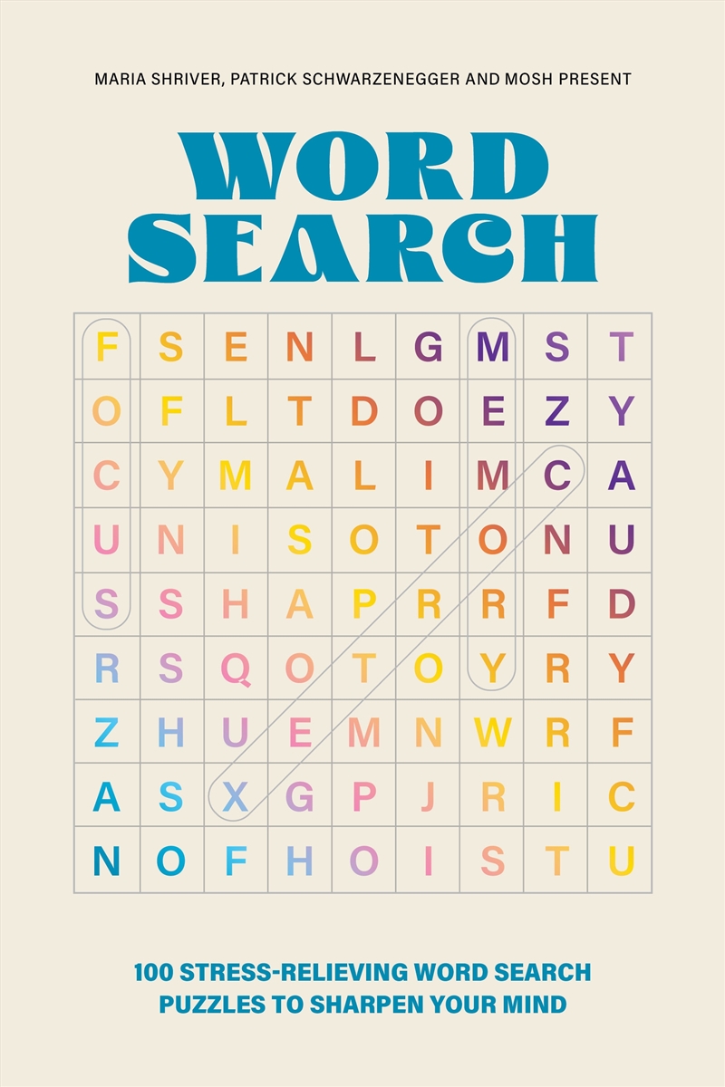 100 Stress-Relieving Word Search Puzzles to Sharpen Your Mind:Presented by Maria Shriver, Patrick Sc/Product Detail/Adult Books