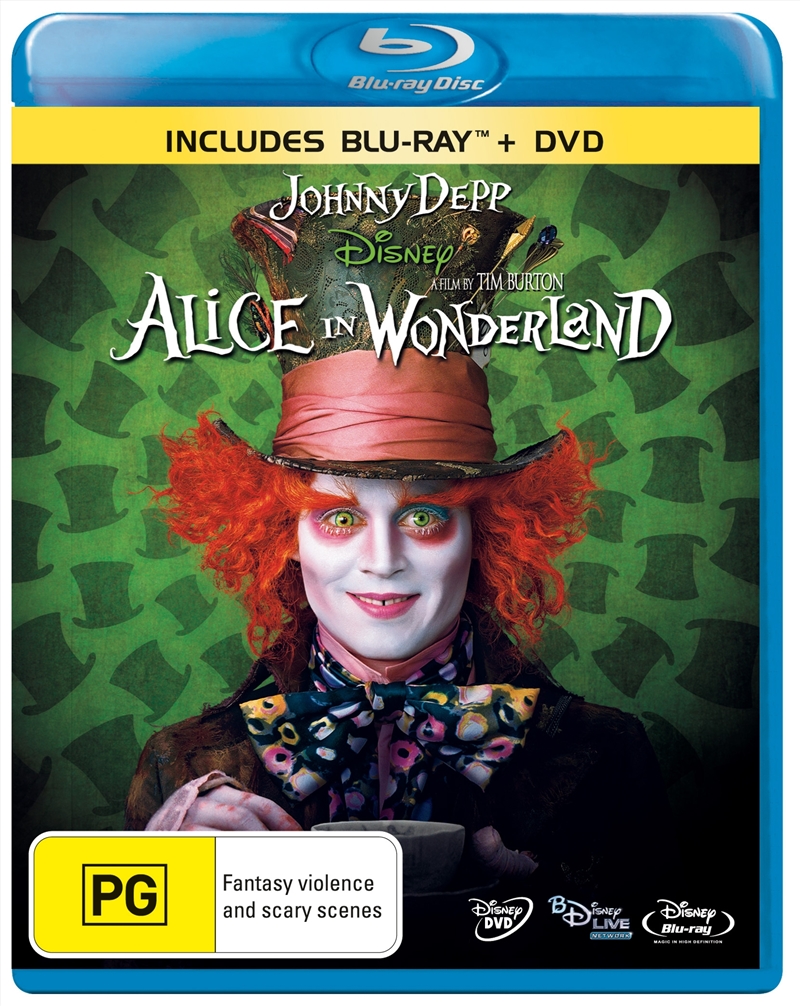Alice In Wonderland (2010): Exclusive Cover Art/Product Detail/Disney