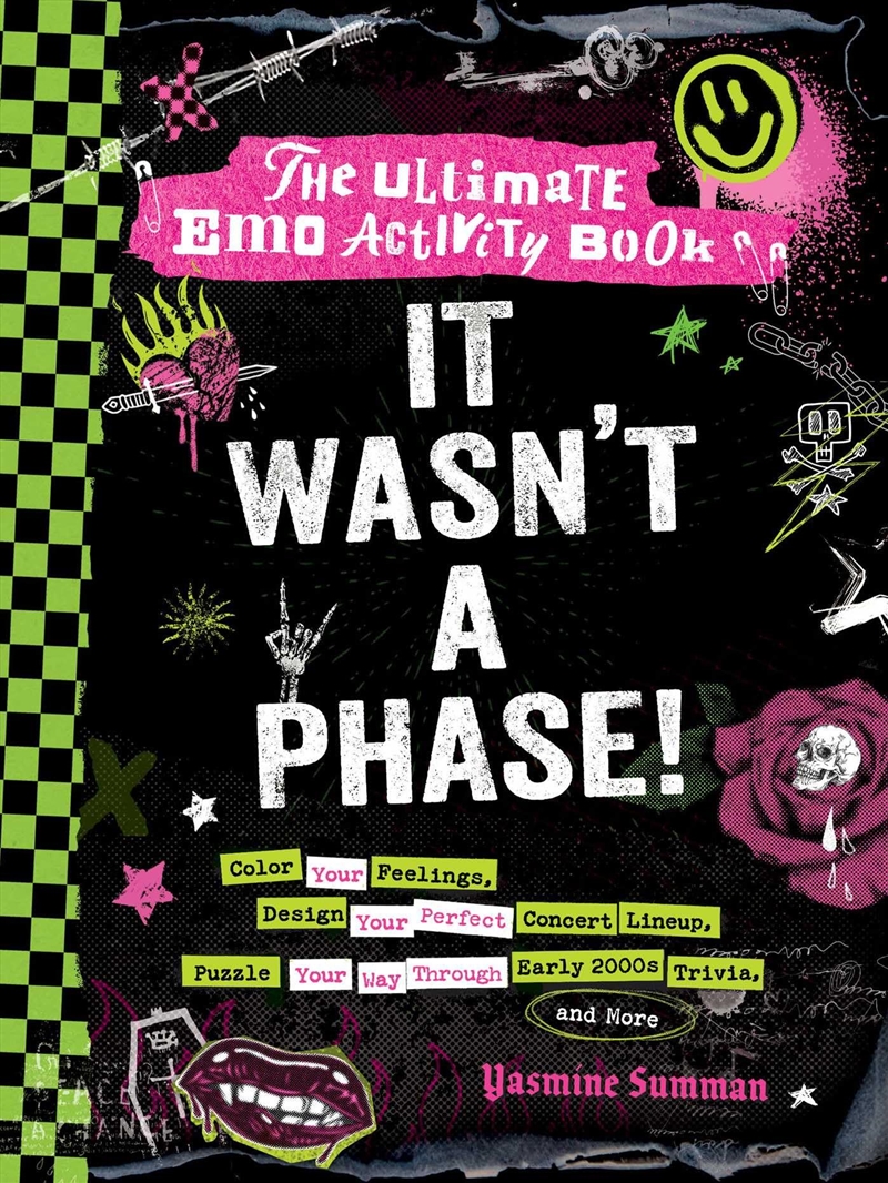 It Wasn't A Phase!: The Ultimate Emo Activity Book/Product Detail/Adults Colouring