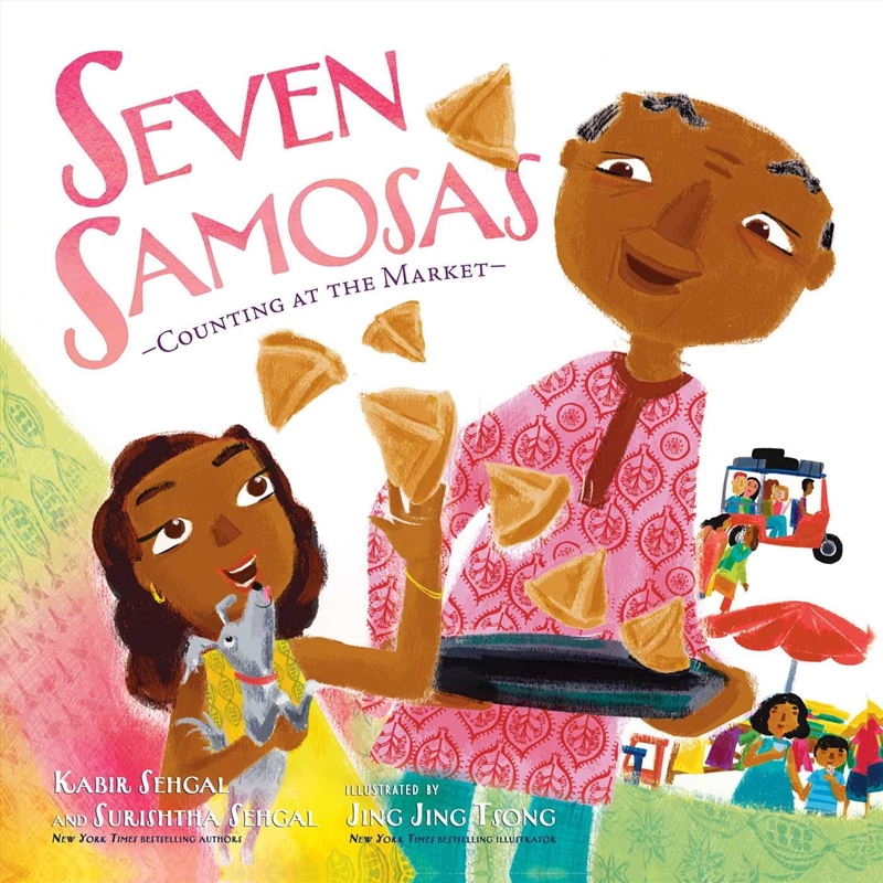 Seven Samosas: Counting At The Market/Product Detail/Childrens Fiction Books