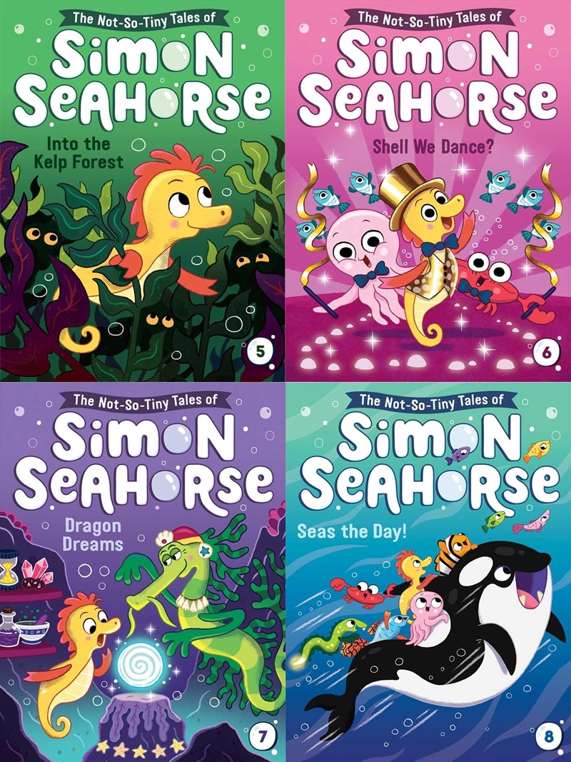 The Not-So-Tiny Tales Of Simon Seahorse Collection #2 (Boxed Set): Into The Kelp Forest; Shell We Da/Product Detail/Childrens Fiction Books