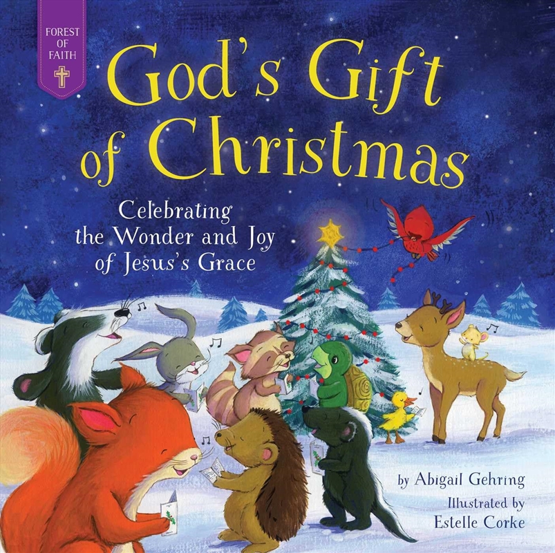 God's Gift of Christmas: Celebrating the Wonder and Joy of Jesus's Grace (Forest of Faith Books)/Product Detail/Childrens Fiction Books