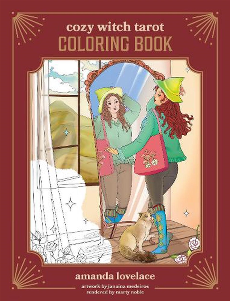 Cozy Witch Tarot Coloring Book/Product Detail/Adults Colouring