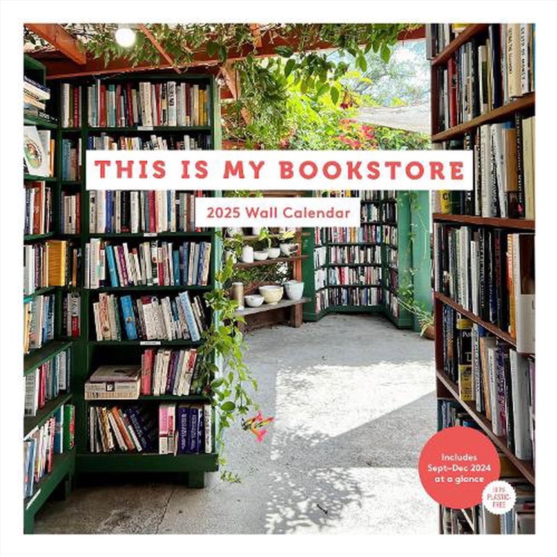 This Is My Bookstore 2025 Wall Calendar/Product Detail/Calendars & Diaries