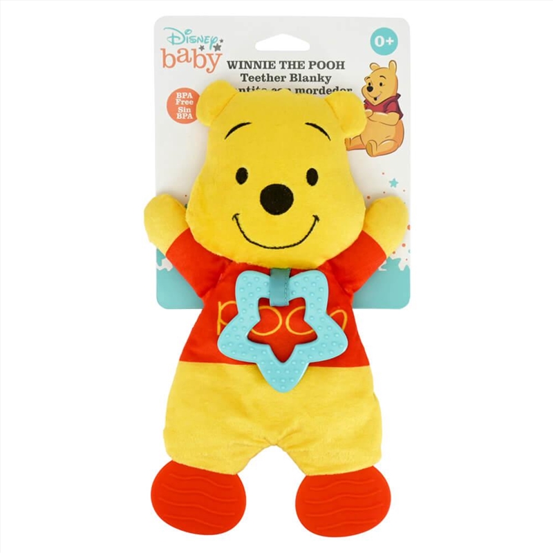 Winnie The Pooh Teether Blanket/Product Detail/Plush Toys