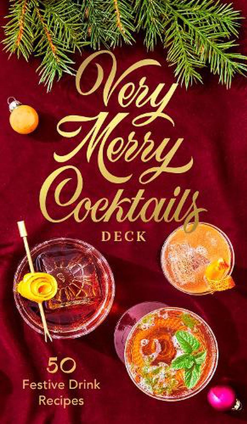 Very Merry Cocktails Deck/Product Detail/Adult Books