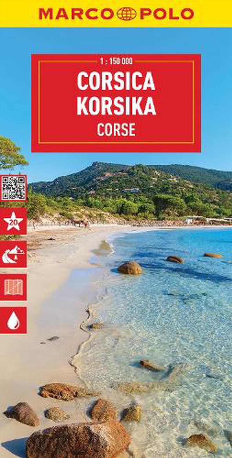Corsica Marco Polo Map/Product Detail/Travel & Holidays