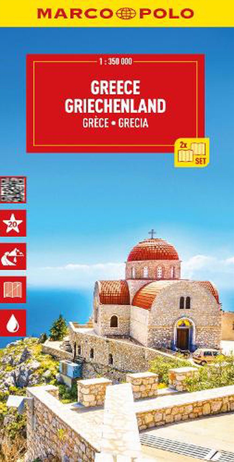 Greece & Islands Marco Polo Map/Product Detail/Travel & Holidays