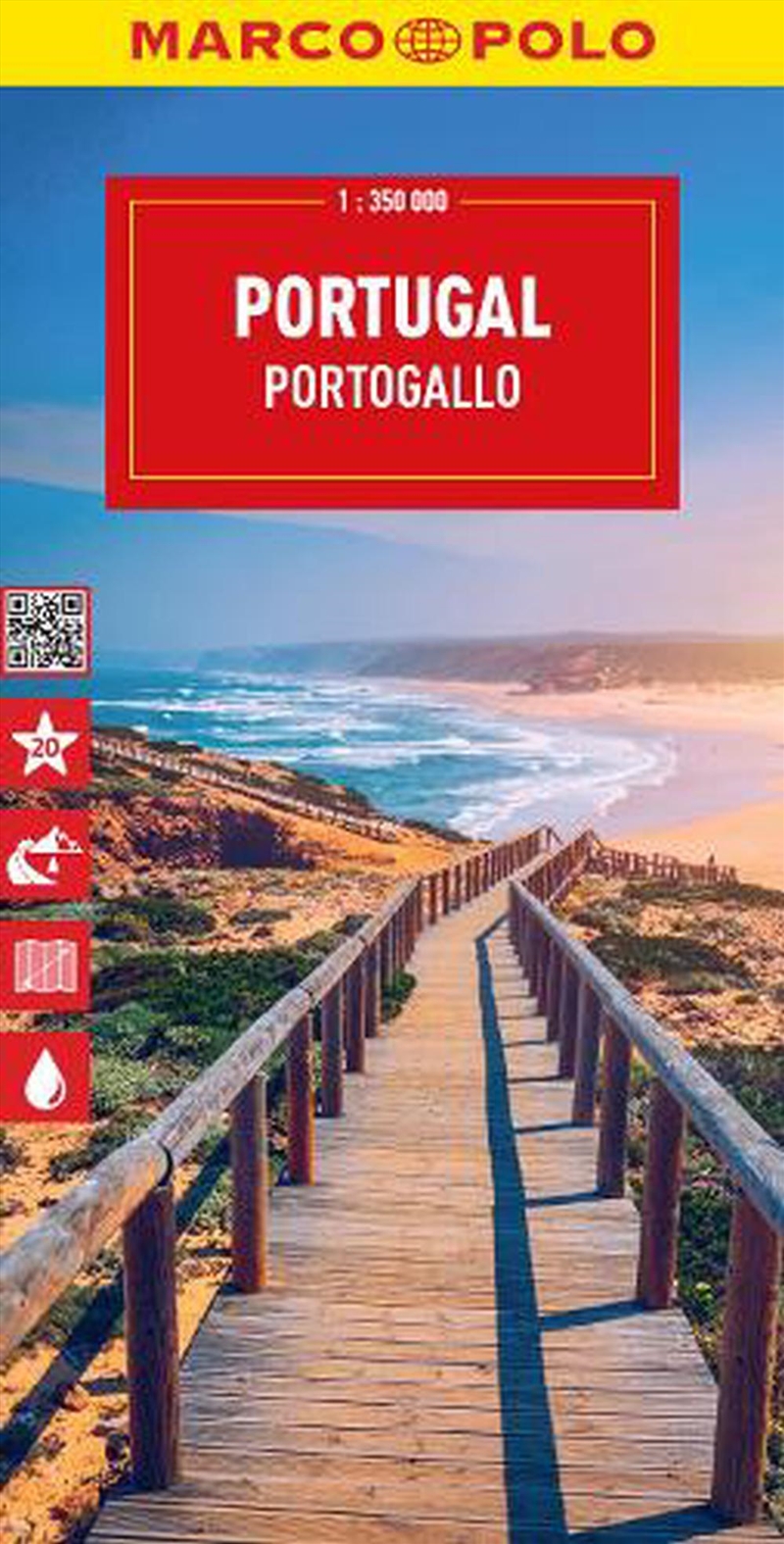 Portugal Marco Polo Map (New Format)/Product Detail/Travel & Holidays