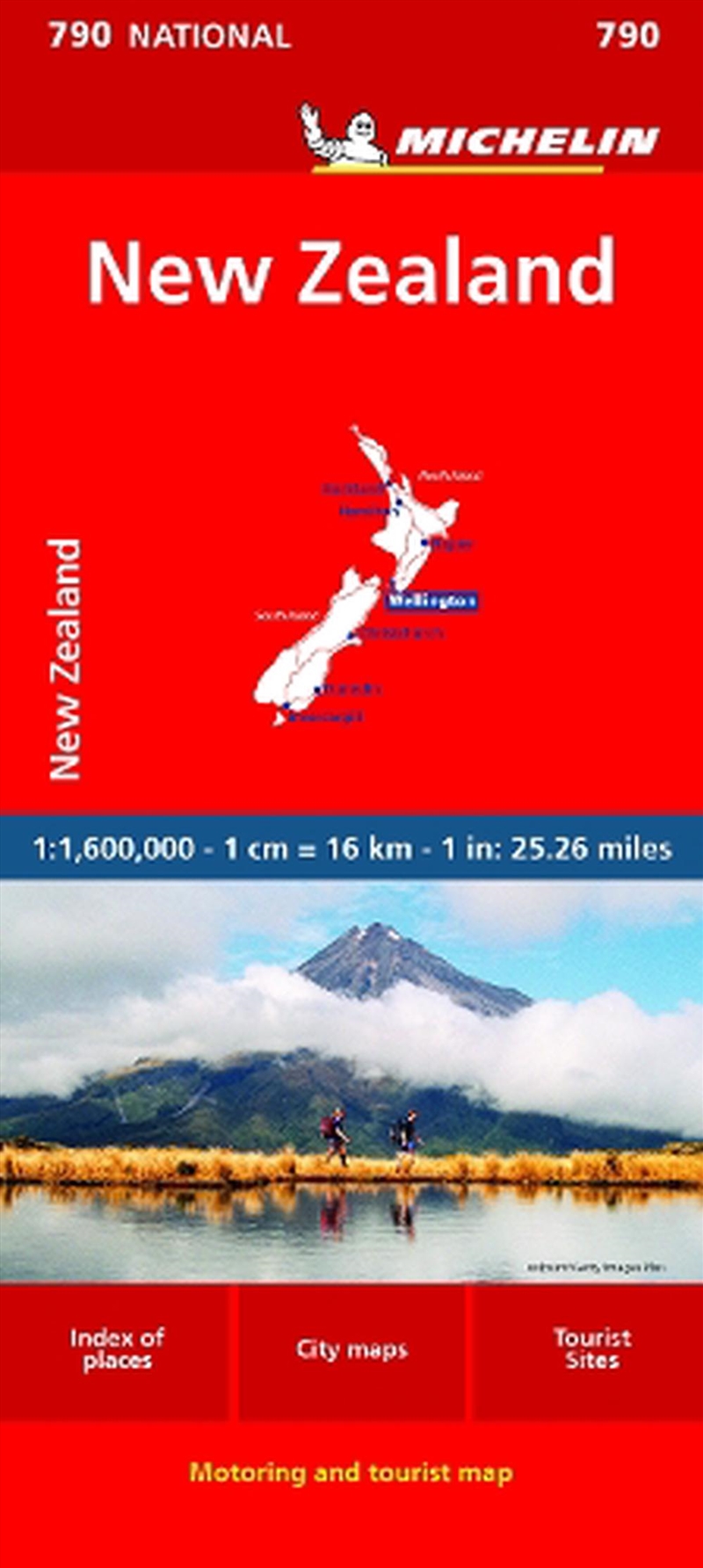 New Zealand - Michelin National Map 790/Product Detail/Travel & Holidays