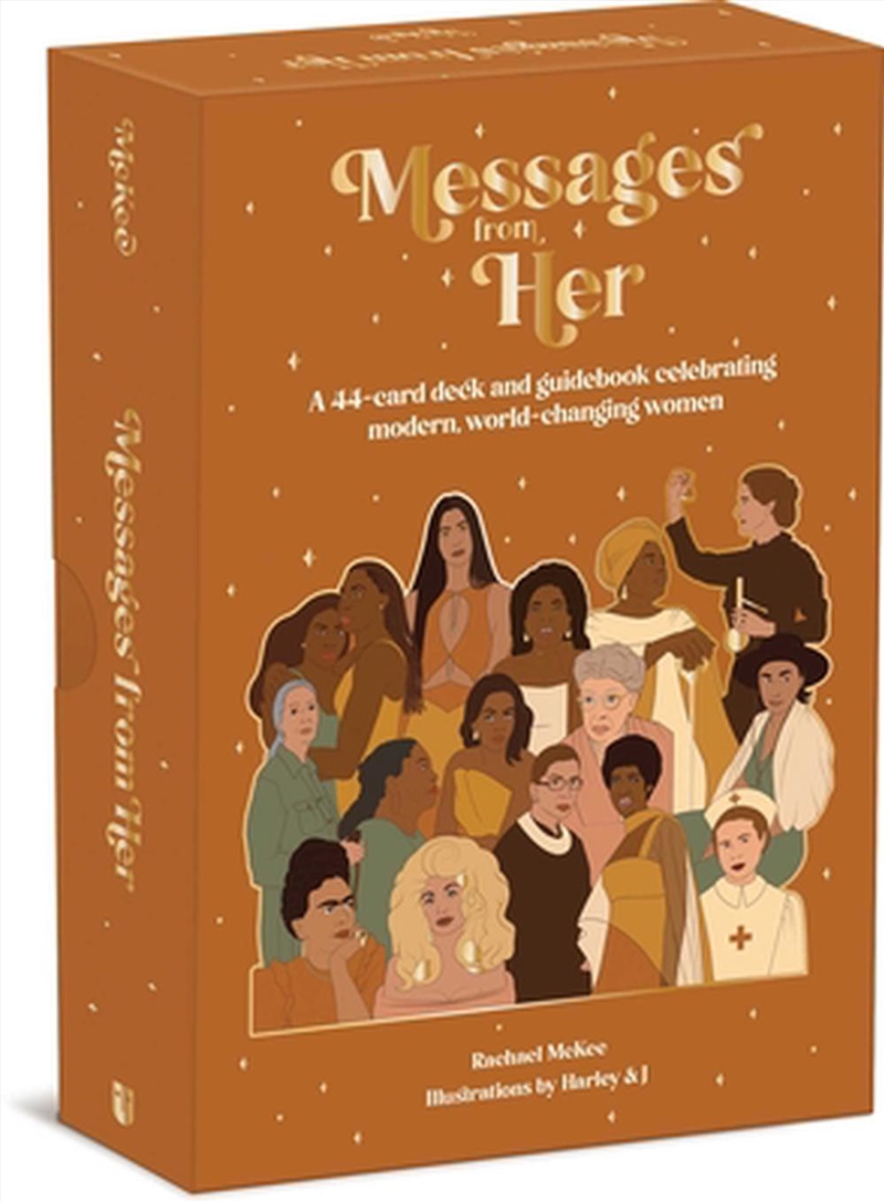 Messages from Her: A 44-card deck and guidebook celebrating modern, world-changing women/Product Detail/Religion & Beliefs