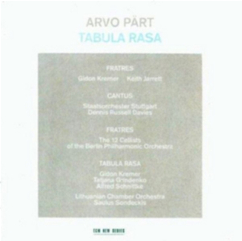 Part Tabula Rasa/Product Detail/Classical