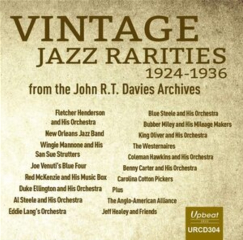 Vintage Jazz Rarities 1924/Product Detail/Jazz