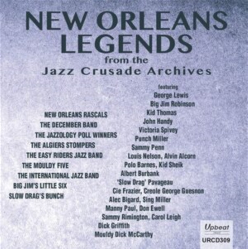 New Orleans Legends From The J/Product Detail/Jazz
