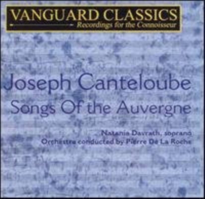 Songs Of The Auvergne/Product Detail/Classical