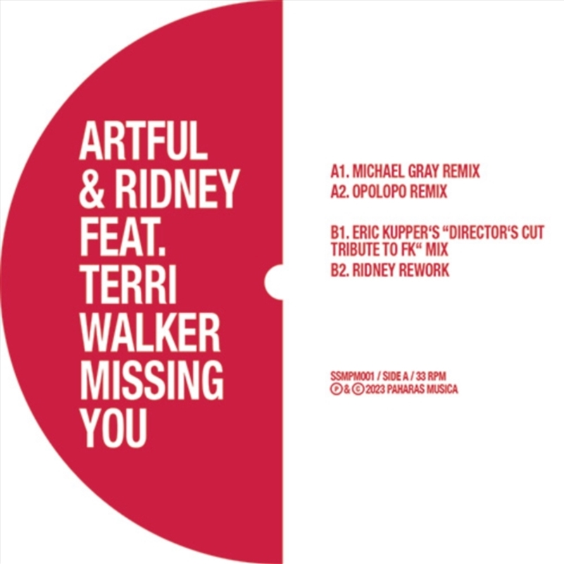 Missing You Remixes/Product Detail/Dance