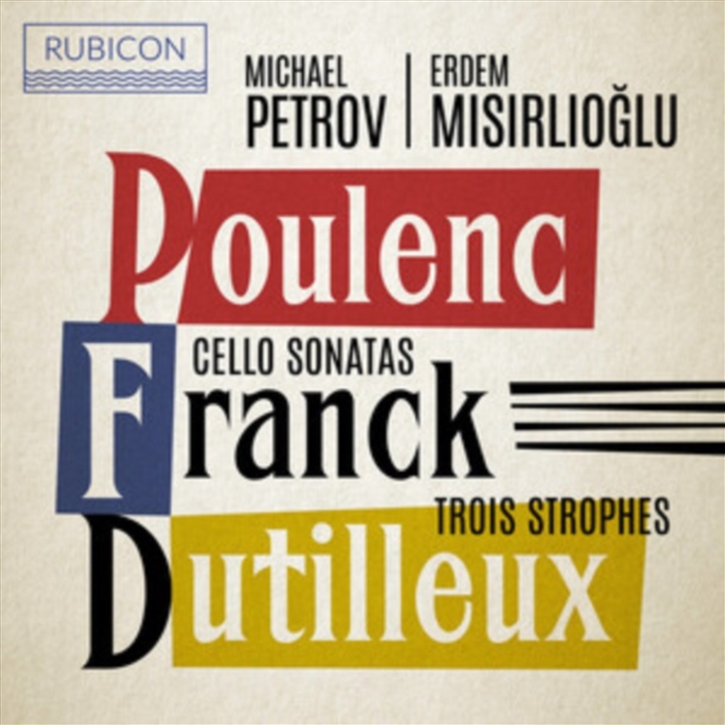 Poulenc Franck: Cello Sonatas/Product Detail/Pop