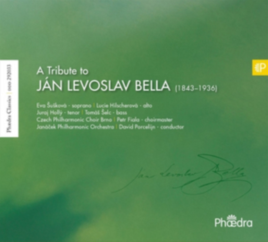 A Tribute To Jan Levoslav Bella/Product Detail/Classical