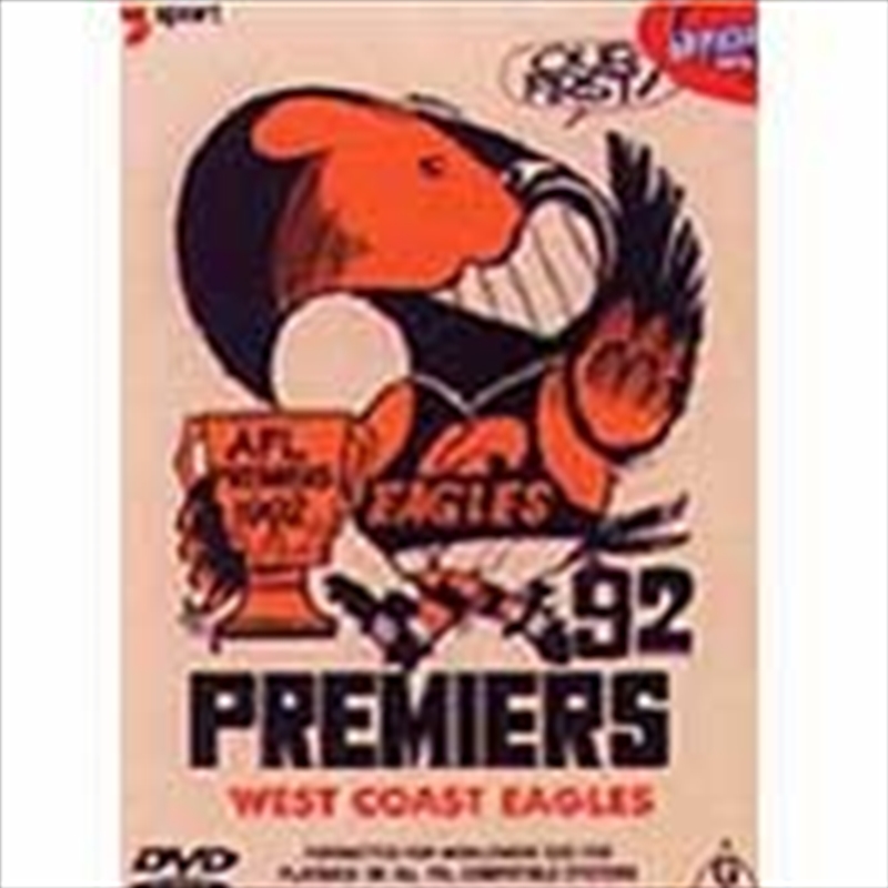 AFL Premiers 1992: West Coast Eagles/Product Detail/Sport