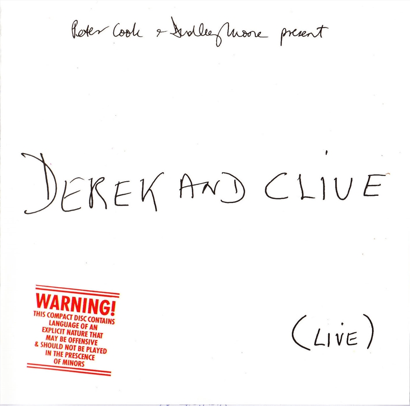 Derek & Clive Live/Product Detail/Comedy