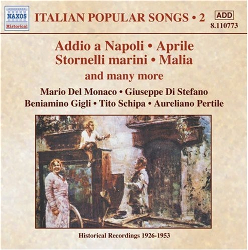 Italian Popular Songs Two/Product Detail/Classical