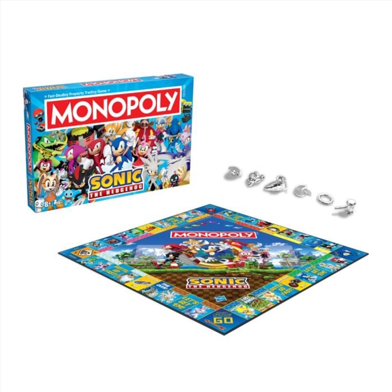 Monopoly: Sonic the Hedgehog/Product Detail/Board Games