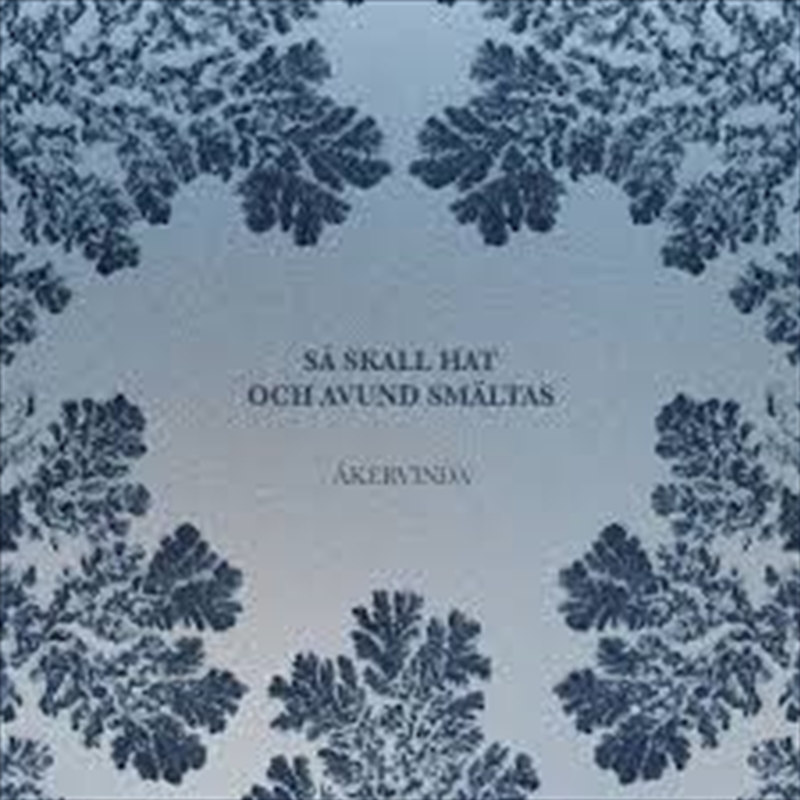 Sa Skall Hat Och Avund Smaltas/Product Detail/Blues