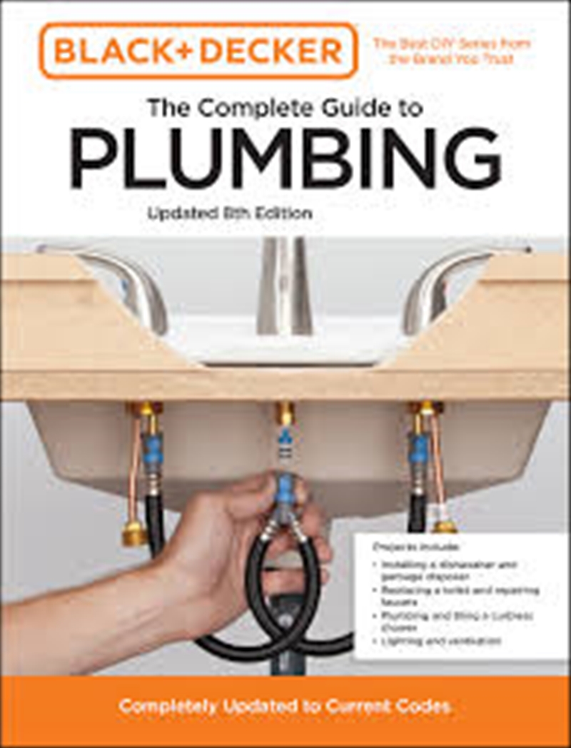 Black and Decker The Complete Guide to Plumbing Updated 8th Edition/Product Detail/House and Home Design