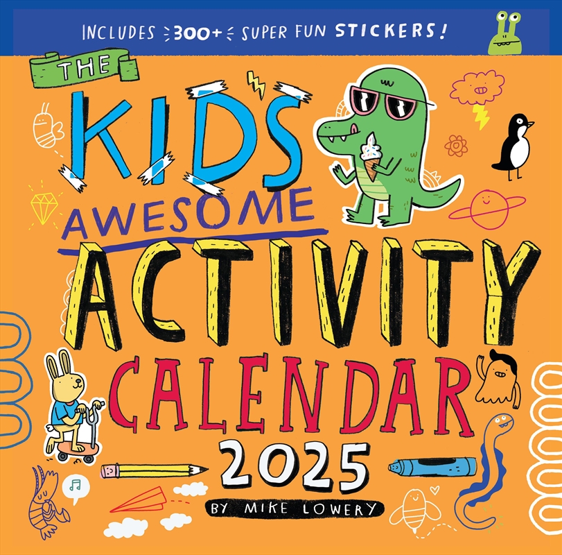 Kid's Awesome Activity Wall Calendar 2025/Product Detail/Calendars & Diaries