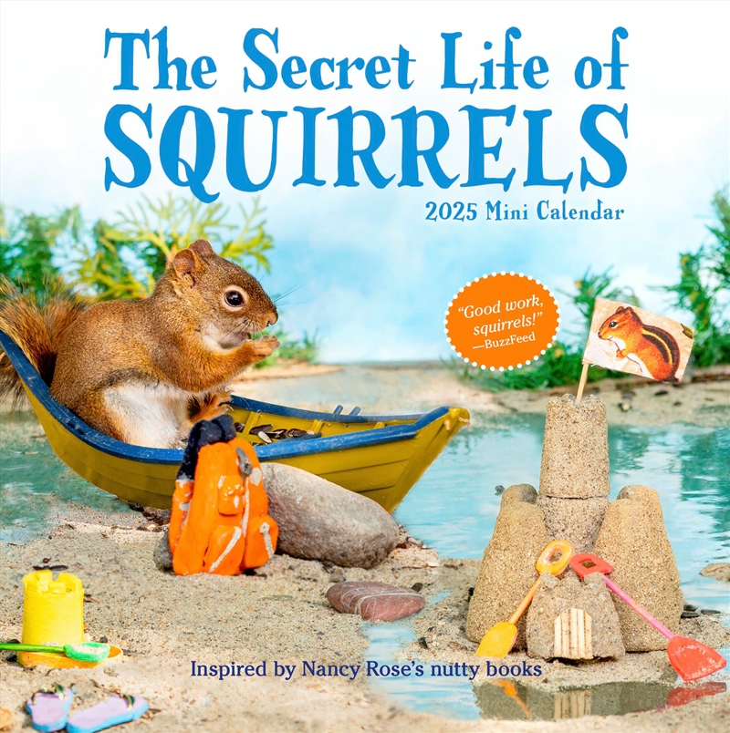 The Secret Life of Squirrels Mini Wall Calendar 2025/Product Detail/Animals & Nature