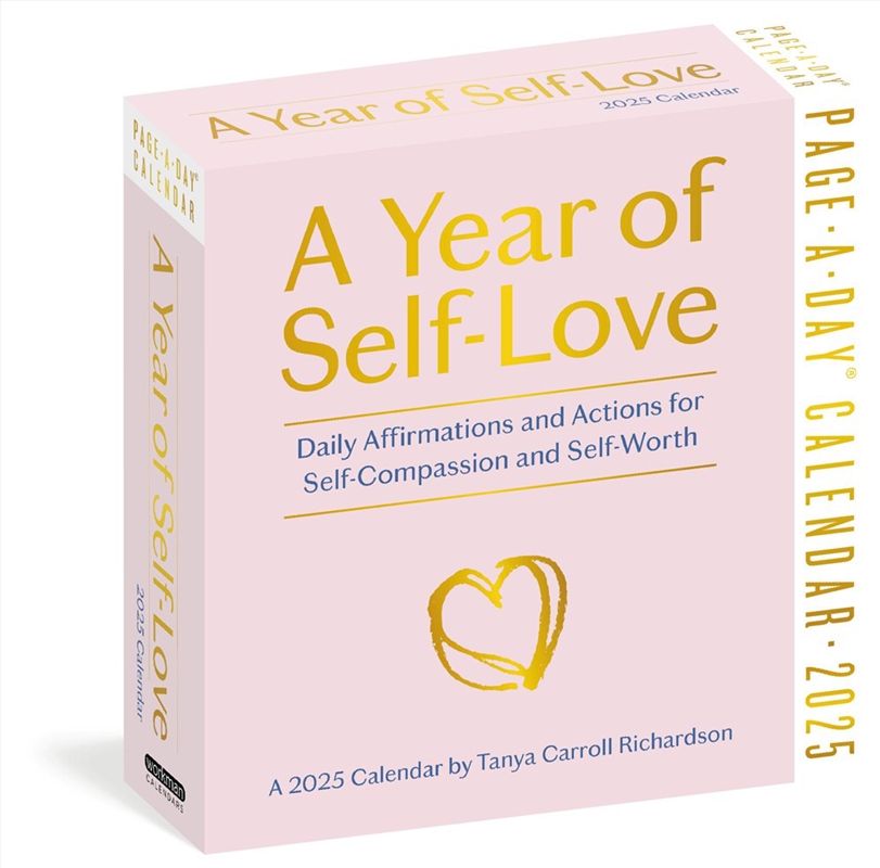 Year Of Self-Love Page-A-Day Calendar 2025/Product Detail/Self Help & Personal Development