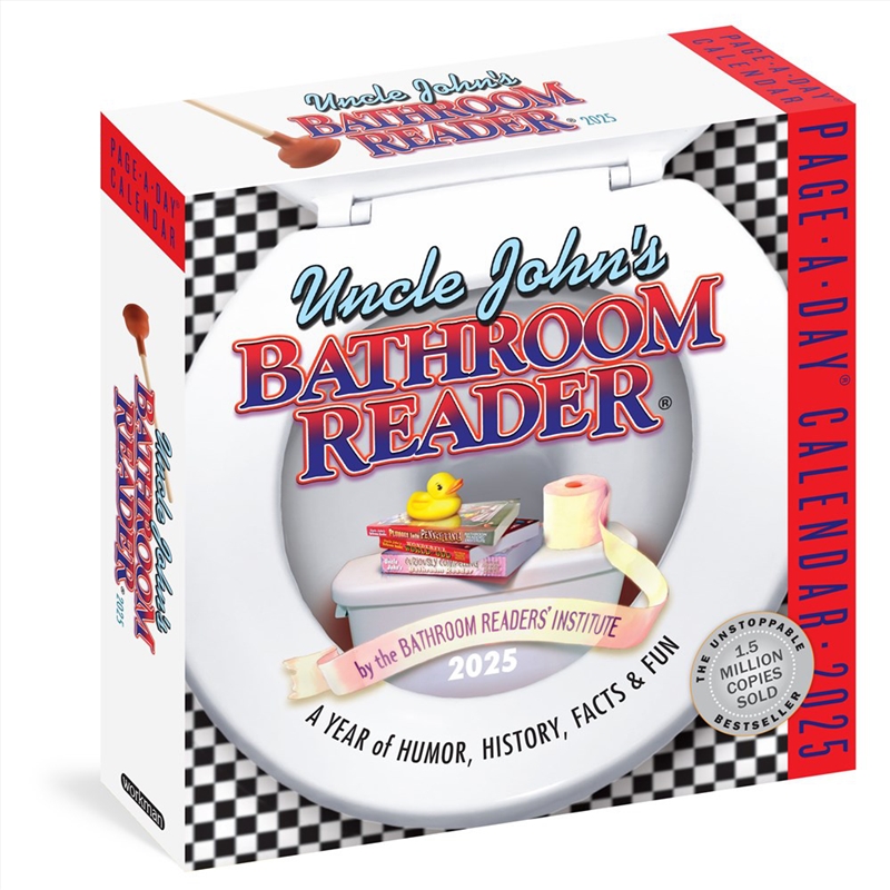 Uncle John's Bathroom Reader Page-A-Day Calendar 2025/Product Detail/Adults Activity Books