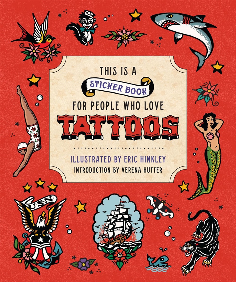 This is a Sticker Book for People Who Love Tattoos/Product Detail/Society & Culture