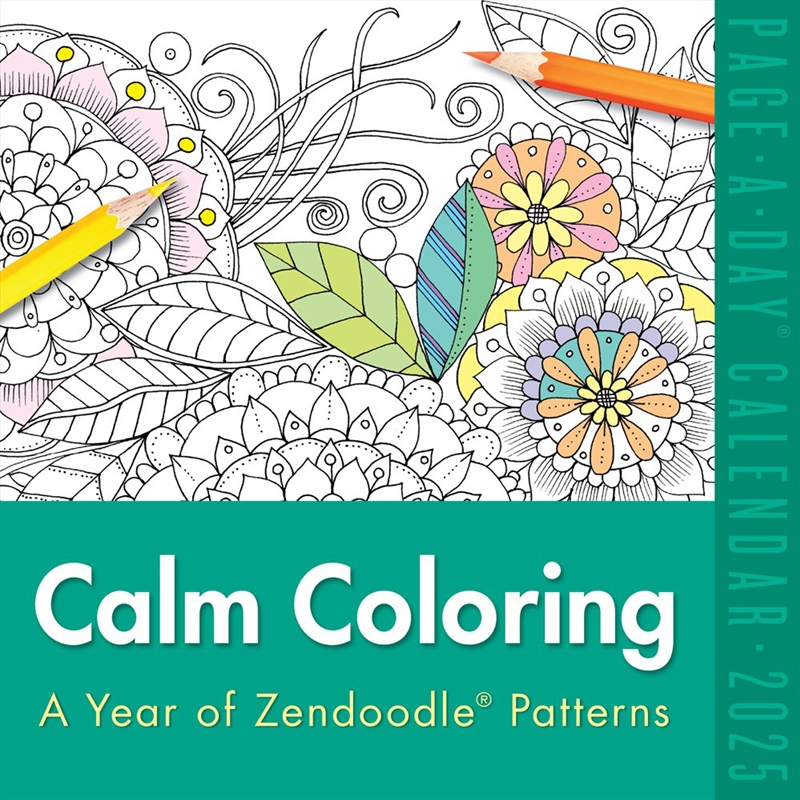 Calm Coloring Page-A-Day  Calendar 2025/Product Detail/Calendars & Diaries