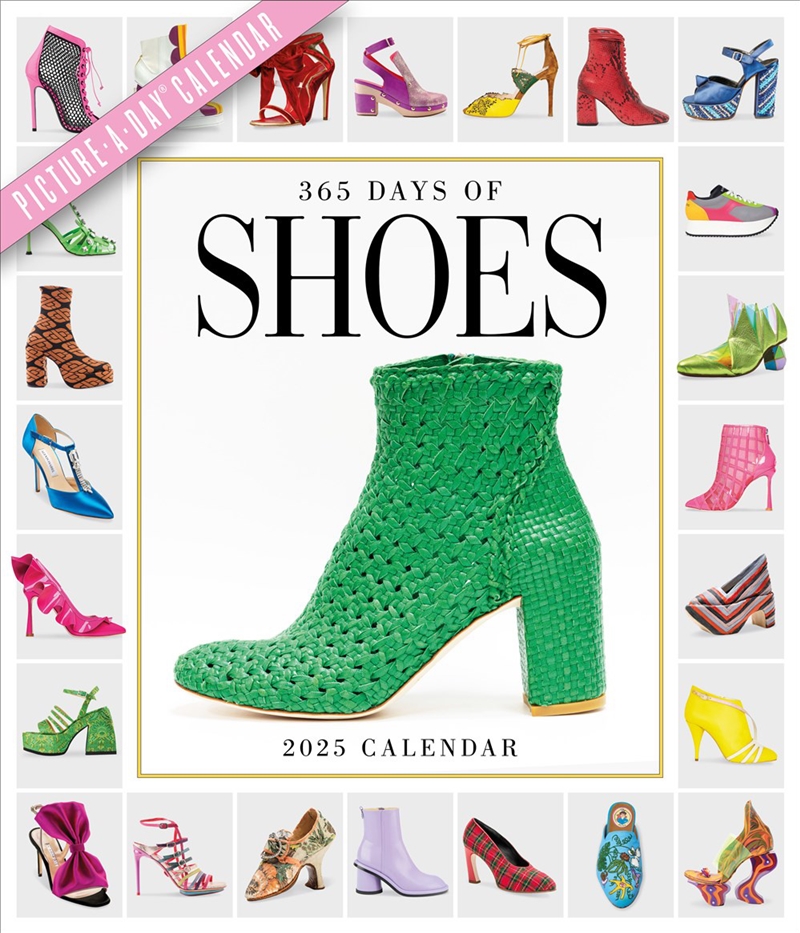 365 Days of Shoes Picture-A-Day  Wall Calendar 2025/Product Detail/Calendars & Diaries