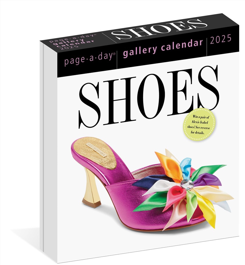 Shoes Page-A-Day  Gallery Calendar 2025/Product Detail/Calendars & Diaries