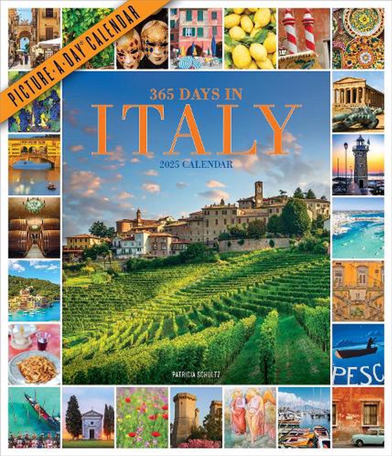 365 Days in Italy Picture-A-Day Wall Calendar 2025/Product Detail/Travel & Holidays
