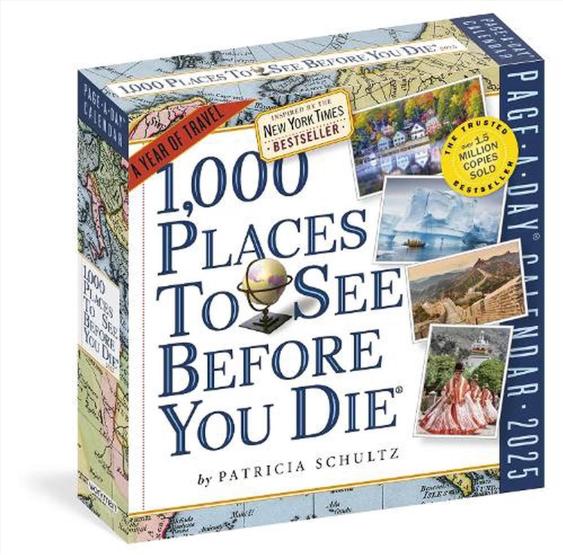 1,000 Places to See Before You Die Page-A-Day Calendar 2025/Product Detail/Travel & Holidays