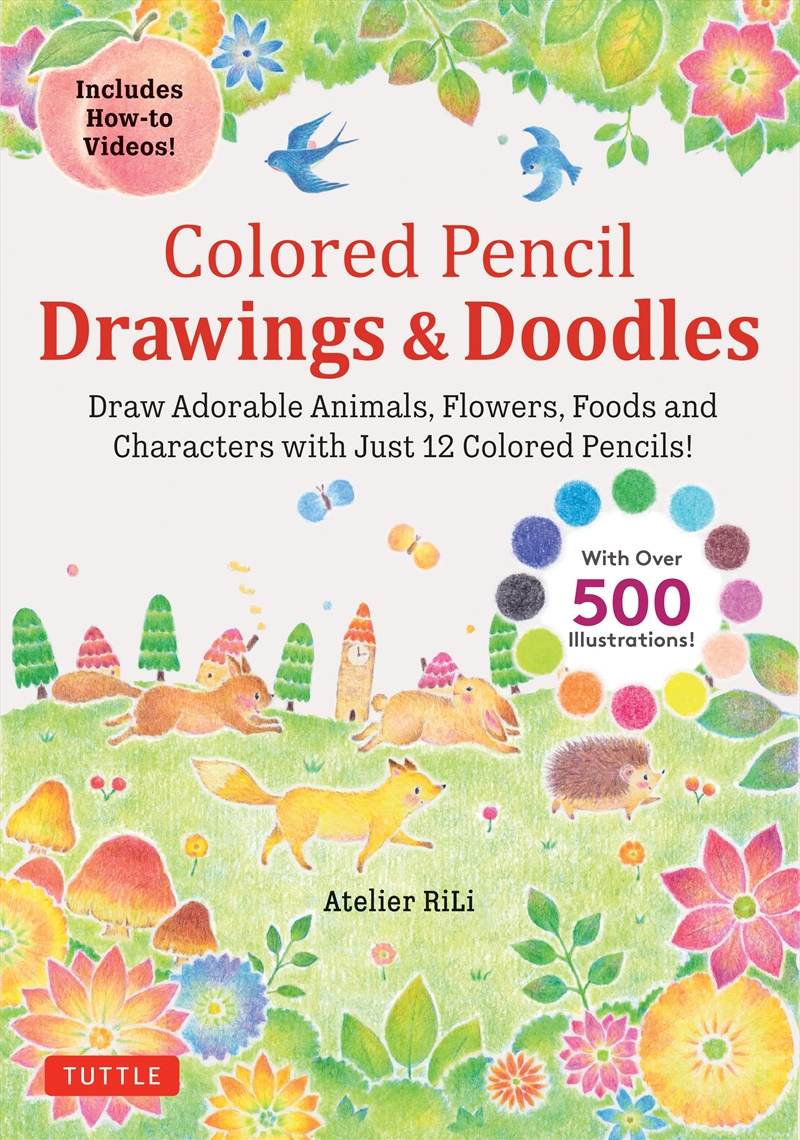 Colored Pencil Drawings & Doodles/Product Detail/Adult Books