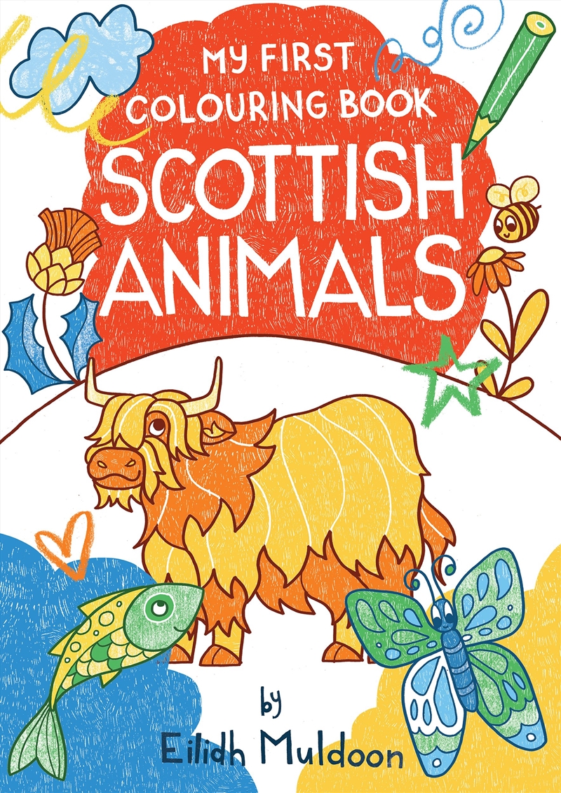 My First Colouring Book: Scottish Animals/Product Detail/Crafts & Handiwork